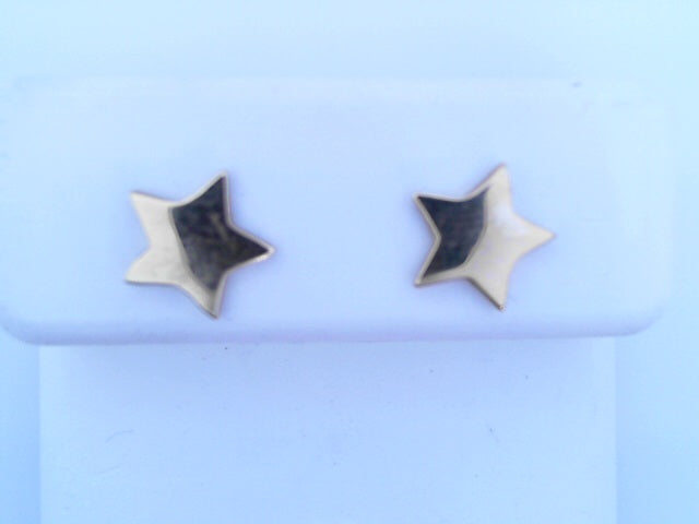 14KE 0.8G STUD STAR POLISHED