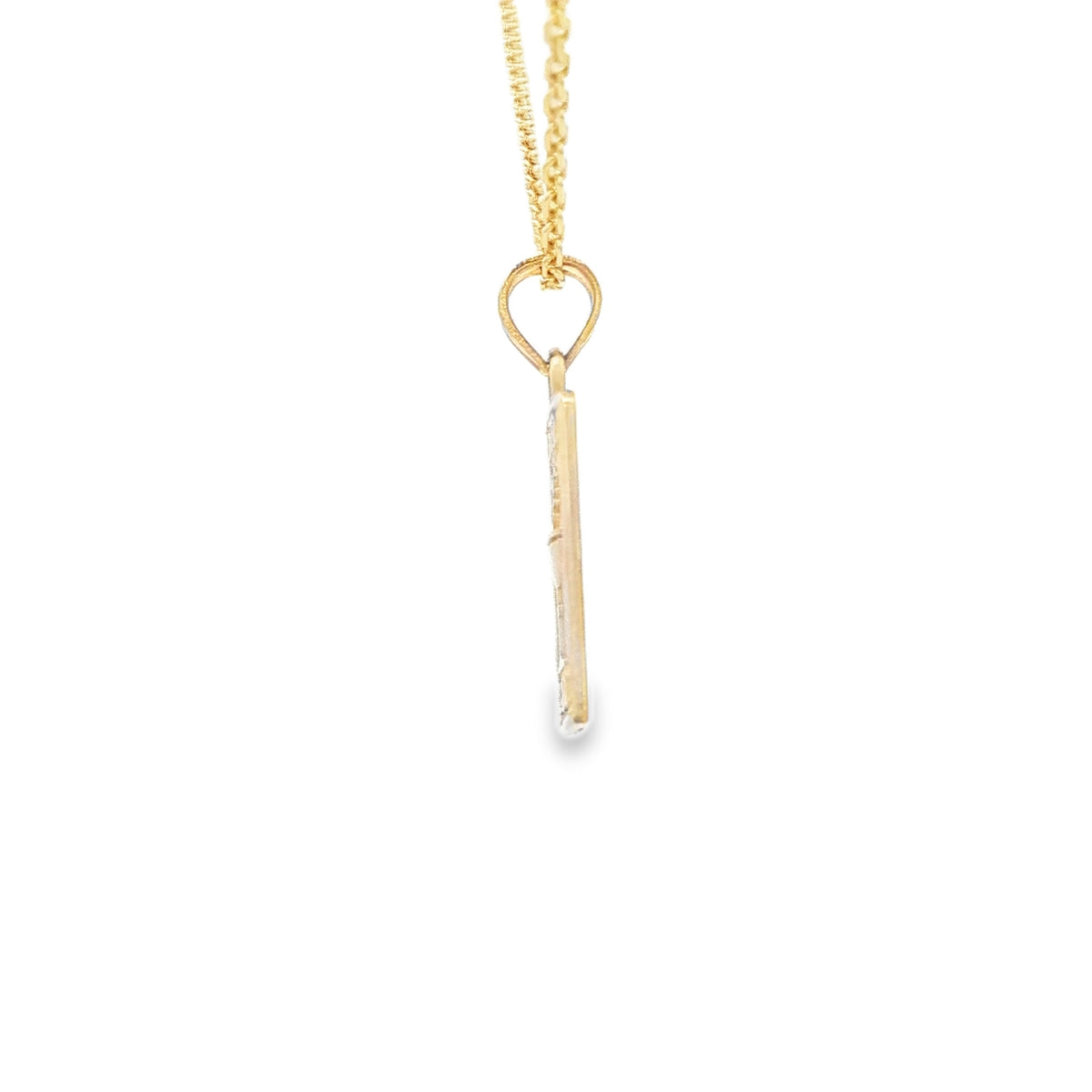 14K  PENDENT FIRST COMMUNION MEDAL