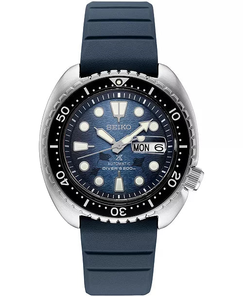 SEIKO AUTOMATIC RUBBER SRPF77 PROSPEX BLUE