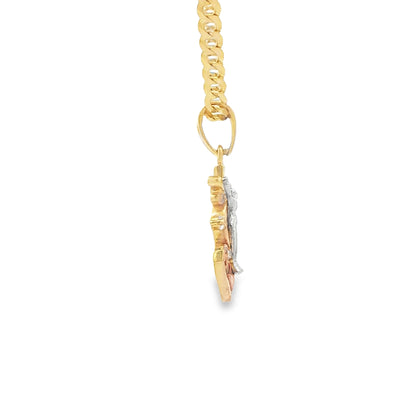 14KP 3.4G JESUS ANCHOR 3GOLD