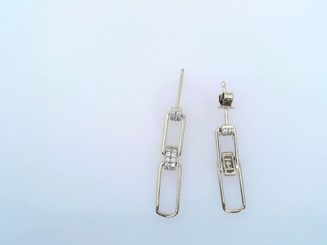 14 KARAT DROP EARRINGS WEIGHT: 2.6G
PERIDOT OVAL