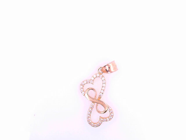 PENDANT 14KP 1.8G INFINIT CZ INFINIT HEART