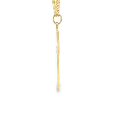 14 KARAT CHARM WEIGHT: 1.9G : CROSS BORN AGAIN