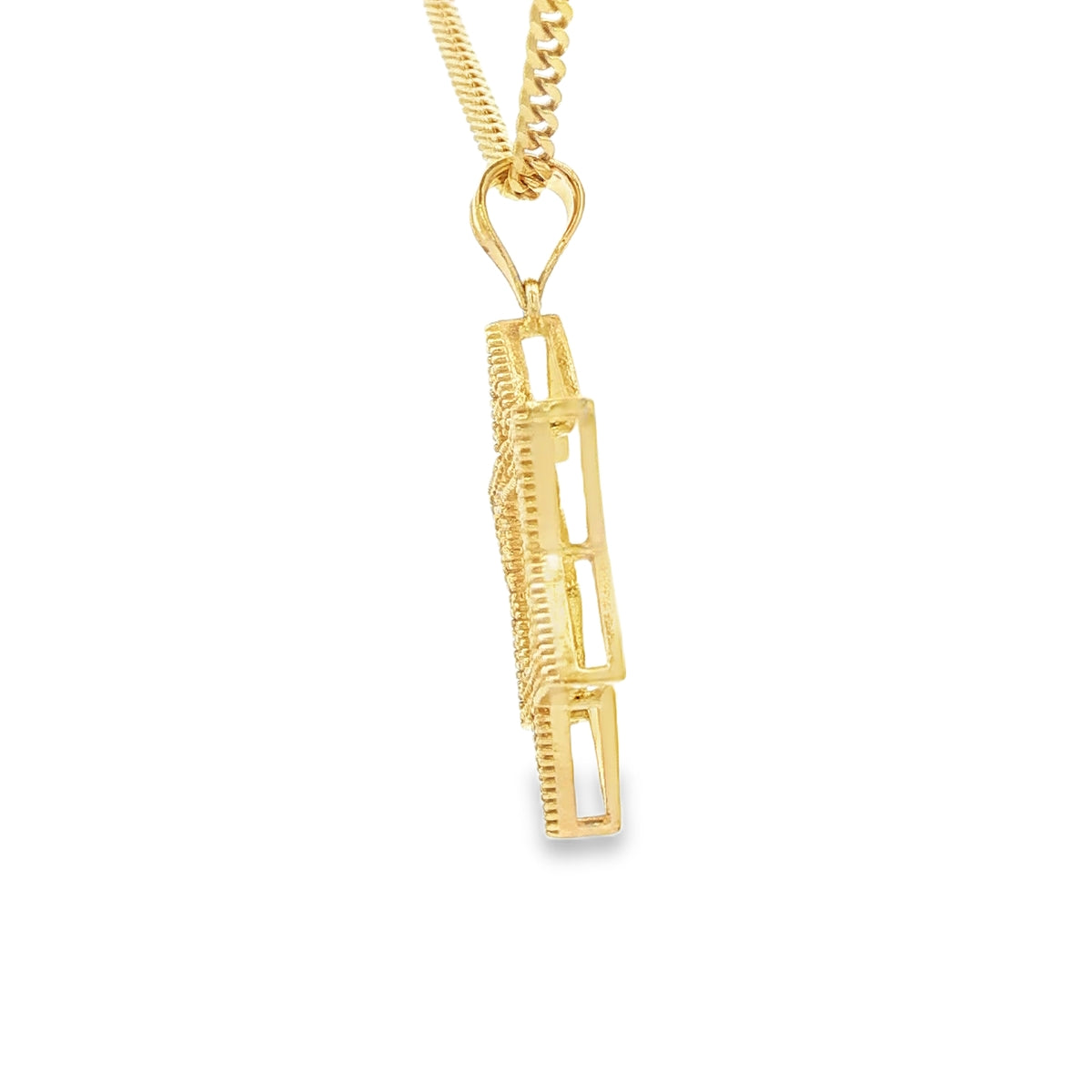 PENDANT 14K 3.2G CZ STAR OF DAVID