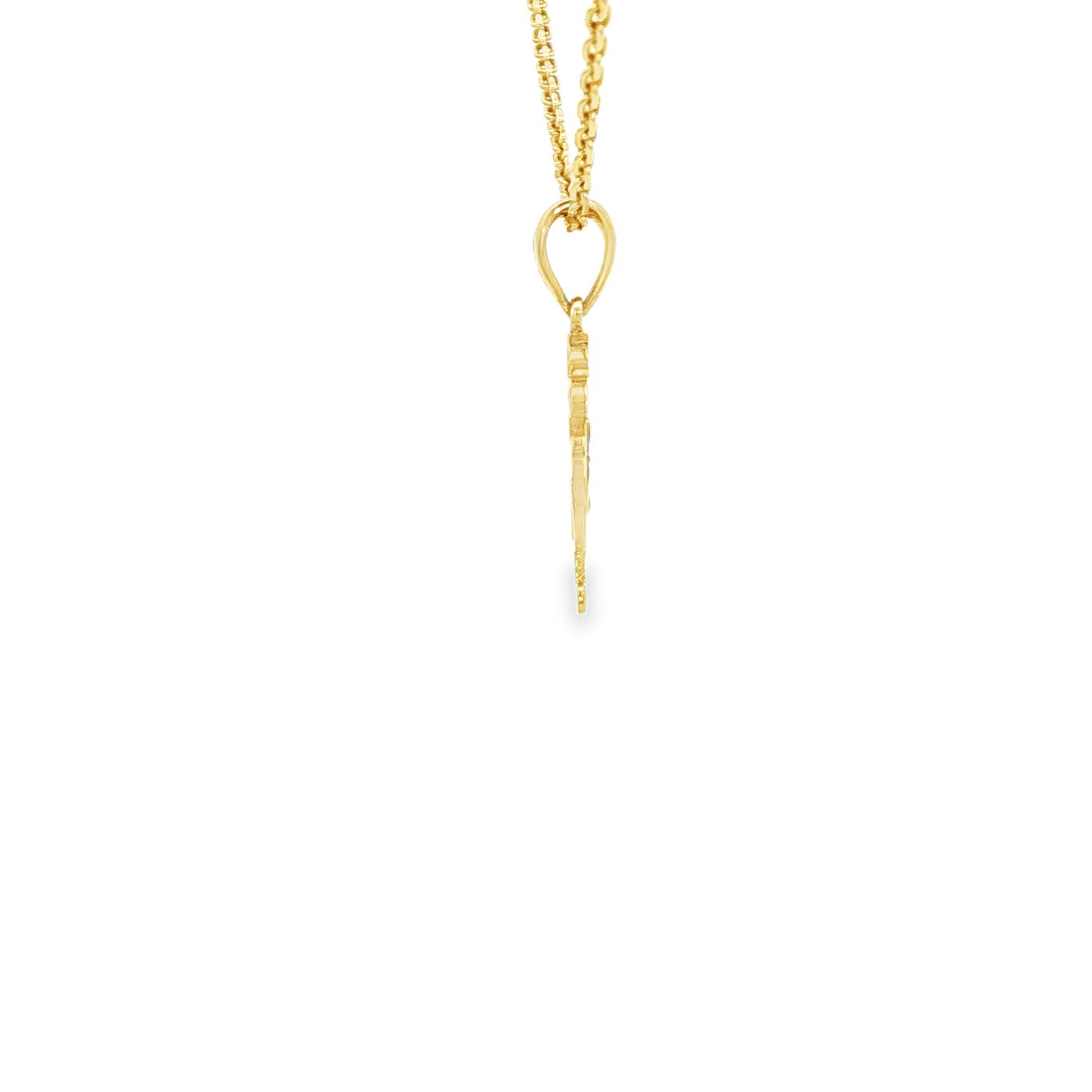 PENDANT 14KP PENDANT 2TONE GIRL
