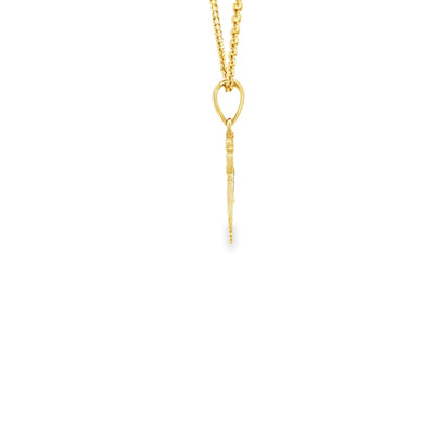 PENDANT 14KP PENDANT 2TONE GIRL