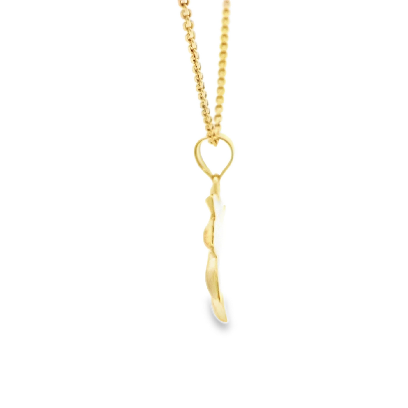 PENDANT 14K PENDANT SUN WITH FACE