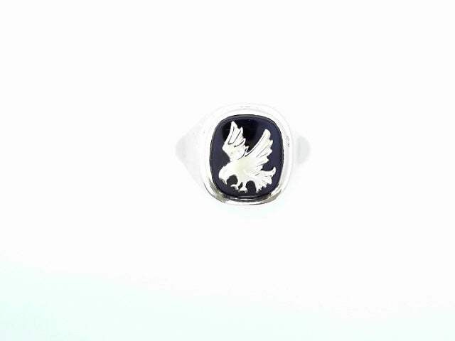 YELLOW 14 KARAT RING SIZE 13.5 WEIGHT: 10.4G
SIZE