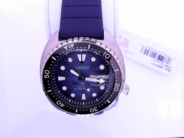 SEIKO AUTOMATIC RUBBER SRPF77 PROSPEX BLUE