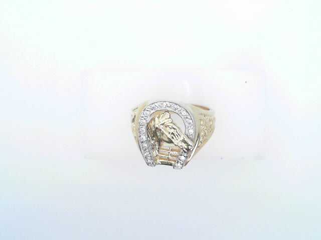 14 KARAT RING SIZE 9.5 WEIGHT: 7.8G
SIZE/ OTHER: