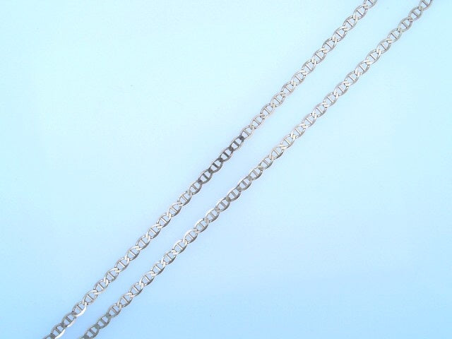 CHAIN 14KC Mariner Flat 2.7 16'' 2.4mm