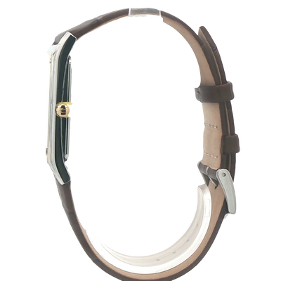 TWO-TONE : SILVER RECTANGLE SLIM MOVEMET BULOVA