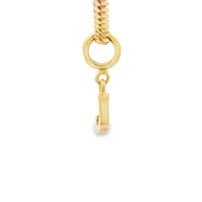 PENDANT 14K J Letter BailRing