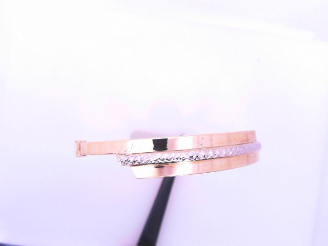 14 KARAT BANGLE BRACELET WEIGHT: 7.6G
2TONE DIAMO