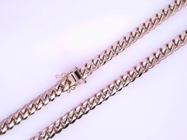 10 KARAT CUBAN MIAMI CHAIN LENGTH: 26
WEIGHT: 63.