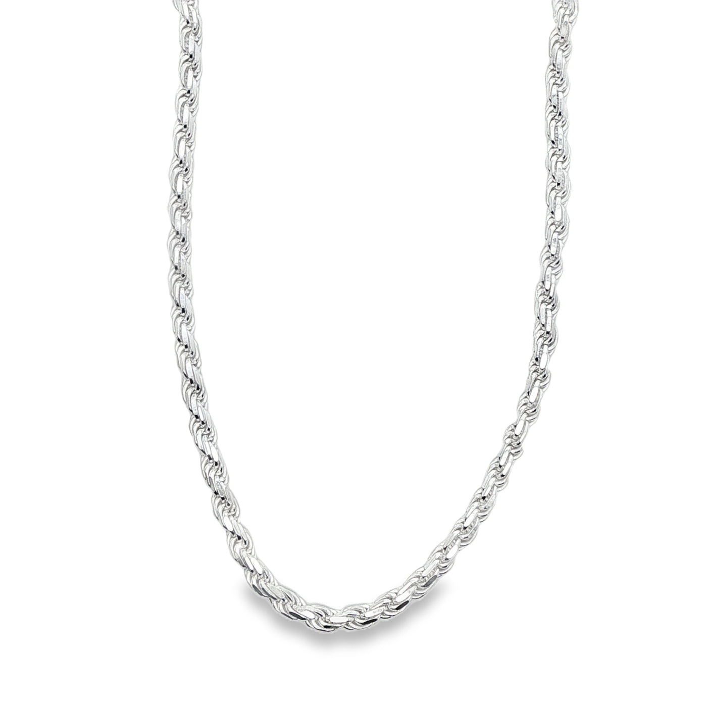 STERLING SILVER ROPE CHAIN