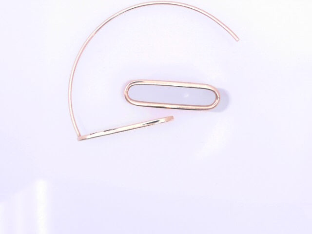 14KE 2.7G THREADER OVAL PAPERCLIP QG LE2192