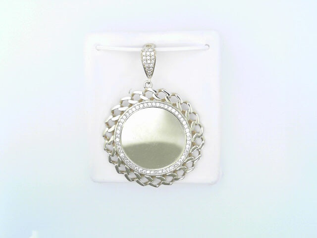 14 KARAT CHARM WEIGHT: 7.8G
CZ ENGRAVEABLE ROUND