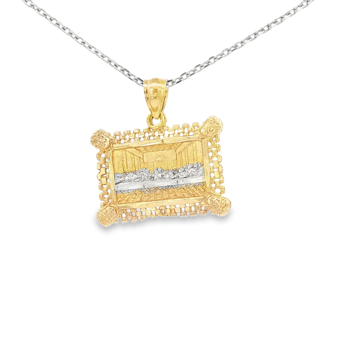 PENDANT 14K LAST DINNER LAST DINNER 2TONE