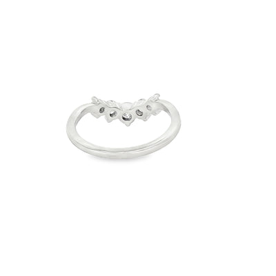 14 KARAT RING SIZE 8 WEIGHT: 3.0G : NATURAL DIAMON