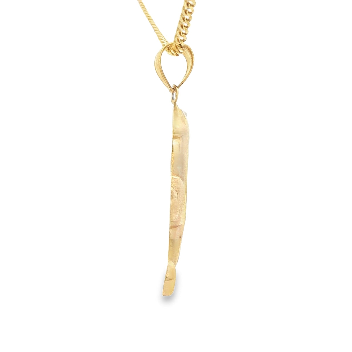 PENDANT 14KP 2.1G PANTHER POLISHED