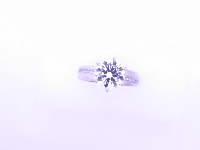 14 KARAT RING SIZE 7.25 WEIGHT: 2.9G
CZ SOLITAIRE