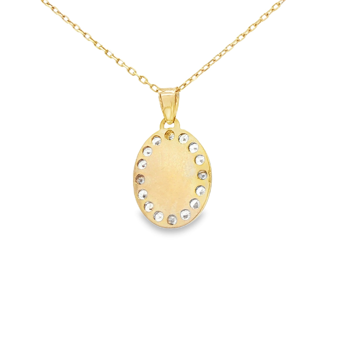 14K  PENDENT  FIRST COMMUNION MEDAL