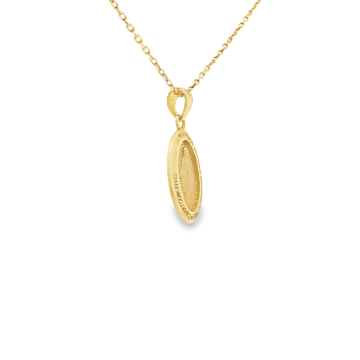 PENDANT 14K MEDALLA MILAGROSA