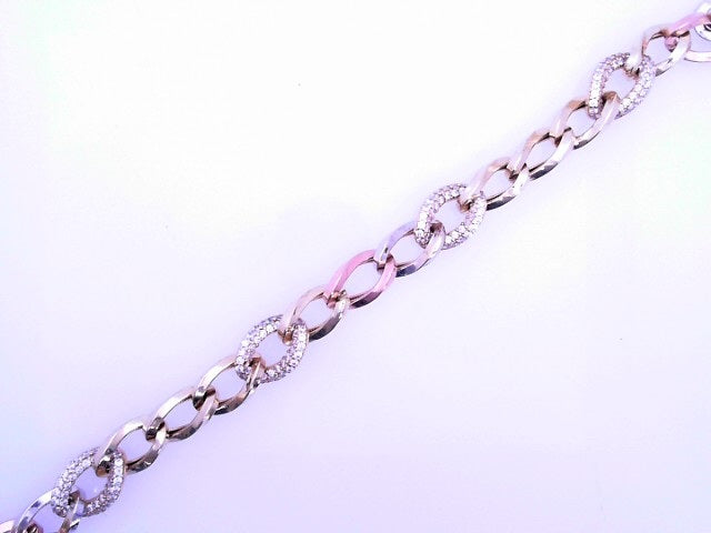 14 KARAT CUBAN MIAMI BRACELET LENGTH 7 WEIGHT: 63.