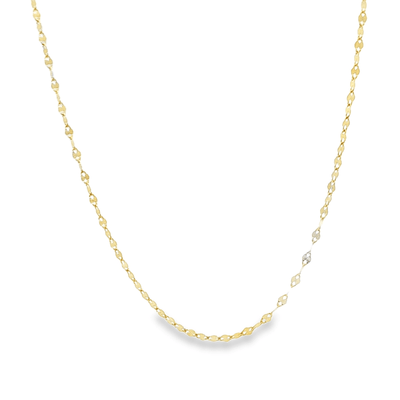 14 KARAT CHAIN TWISTED MIRROR