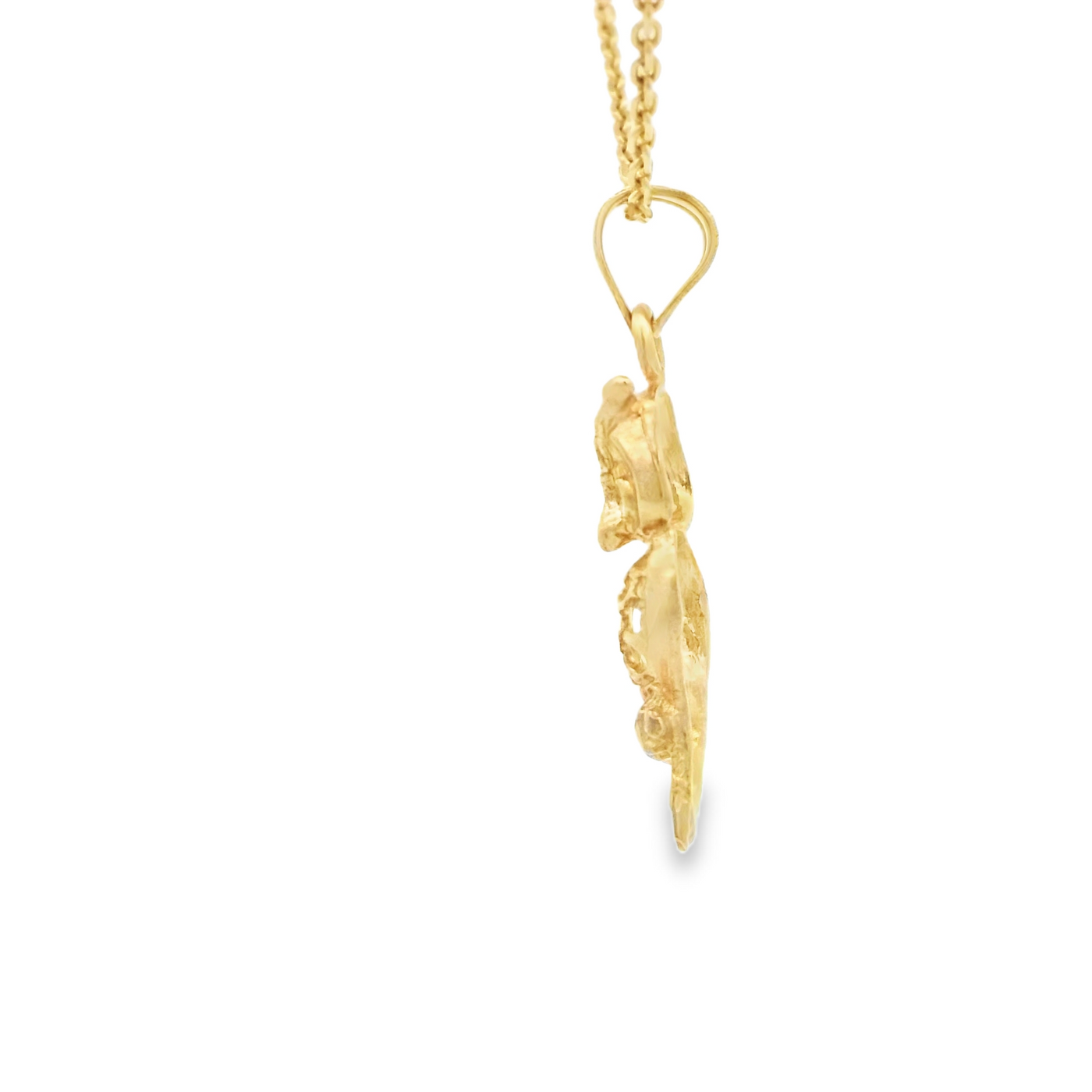 PENDANT 14K OWL
