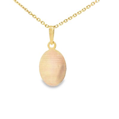 PENDANT 14K PENDANT 3TONE JESUS