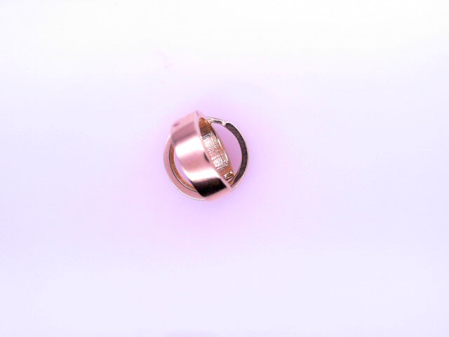 14 KARAT HUGGIE EARRINGS WEIGHT: 0.9G SIZE/ OTHER: