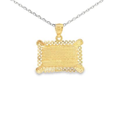 PENDANT 14K LAST DINNER LAST DINNER 2TONE