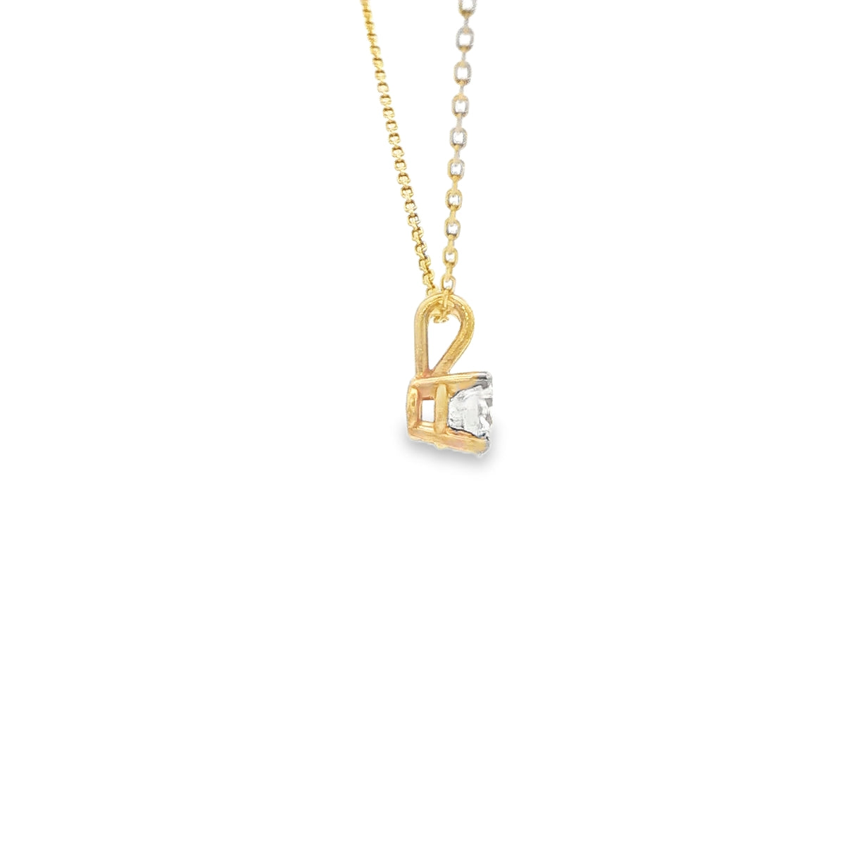 14 KARAT PENDANT NATURAL DIAMOND