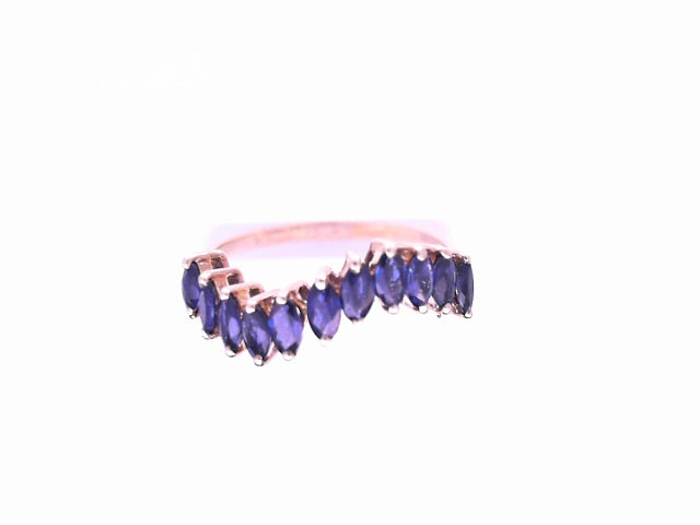 14 KARAT FASHION RING SIZE 8 WEIGHT: 2.3G  NATURAL