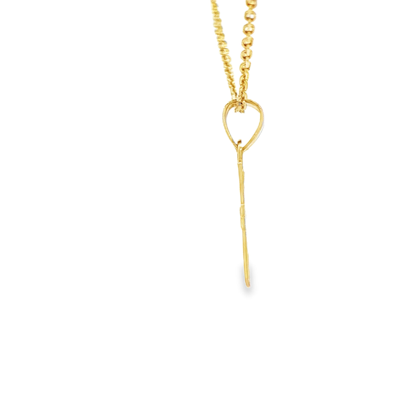 PENDANT 14K "I LOVE GOLF"