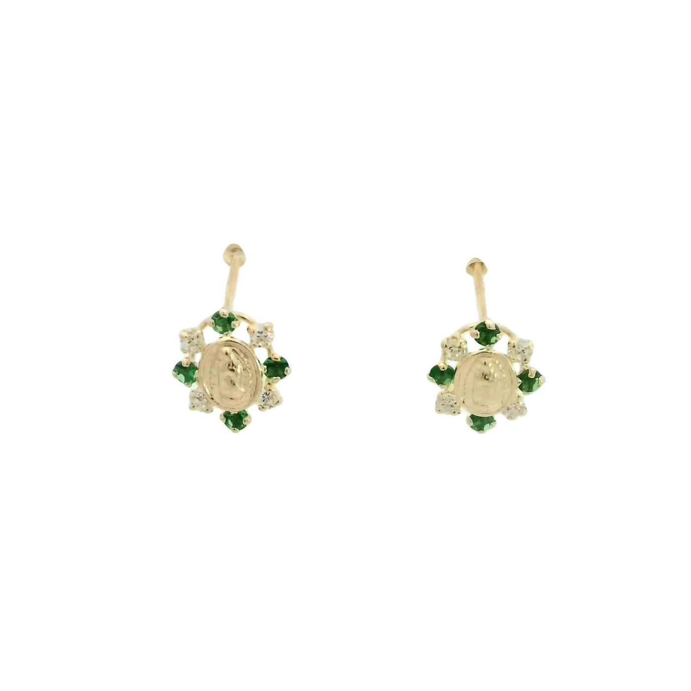 14 KARAT STUD EARRINGS WEIGHT: 0.6G
SIZE/ OTHER: