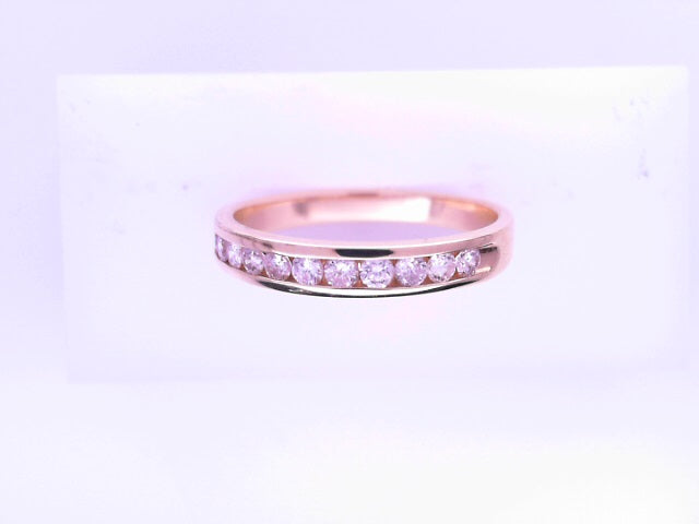 14 KARAT RING SIZE 10 WEIGHT: 3.3G : 3.5MM NATURAL