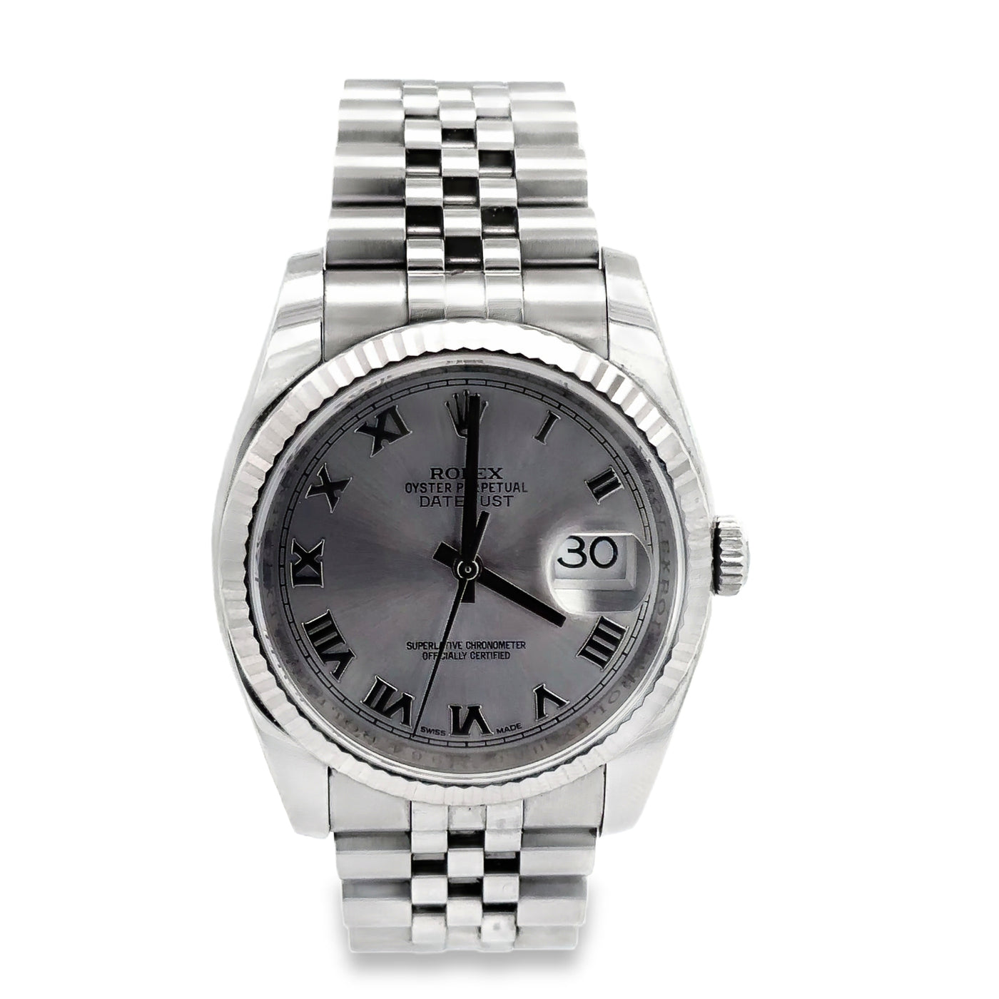 ROLEX DATEJUST 2015 SILVER DIAL PRE-OWNED (SPECIAL OWNER DISCOUNT)