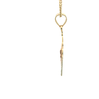 14K GUADALUPE TWO TONE