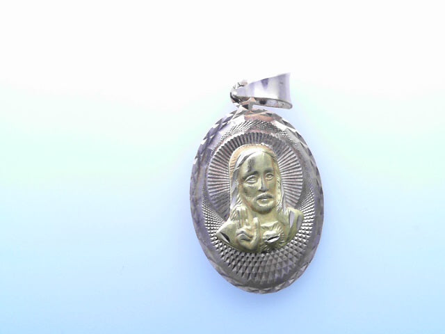 PENDANT 14K 2.6G JESUS GUADALUPE DC 2DOUBLE SIDE O