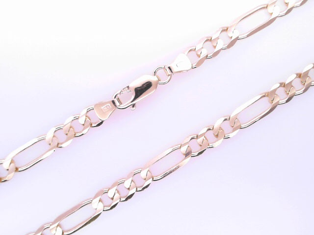 14 KARAT FIGARO CHAIN LENGTH: 22 WEIGHT: 17.6G : 5