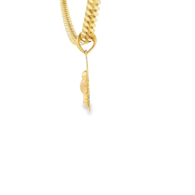 14KP PENDANT 2TONE COMMUNION CHALIS