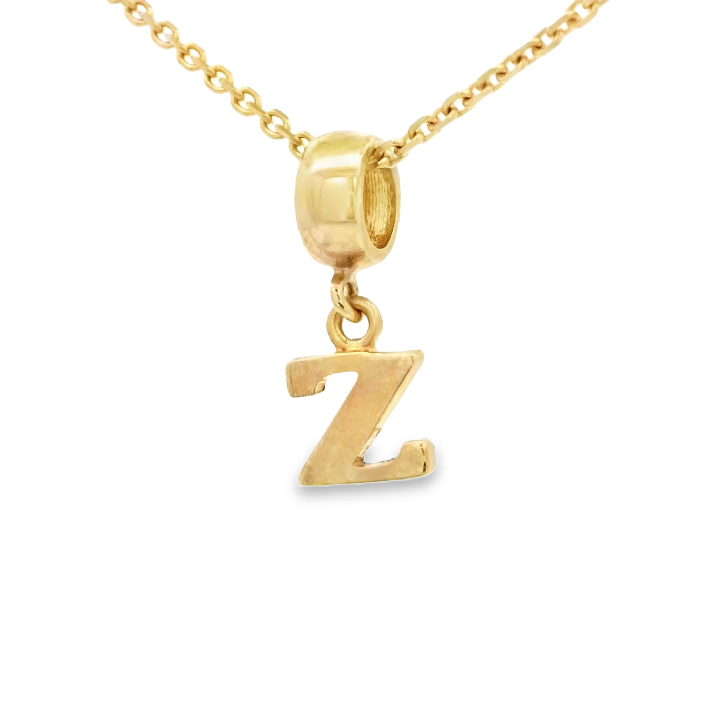 PENDANT 14K Z Letter BailRing