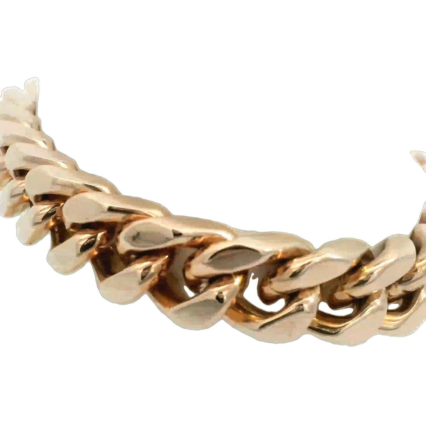 BRACELET 14KB 69.3G CUBAN 71/5'' MIAMI