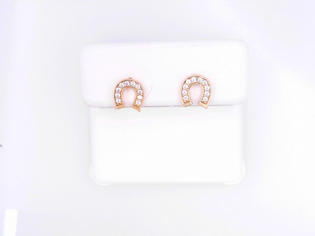 14KE 0.9G CZ
HORSE SHOE
STUD