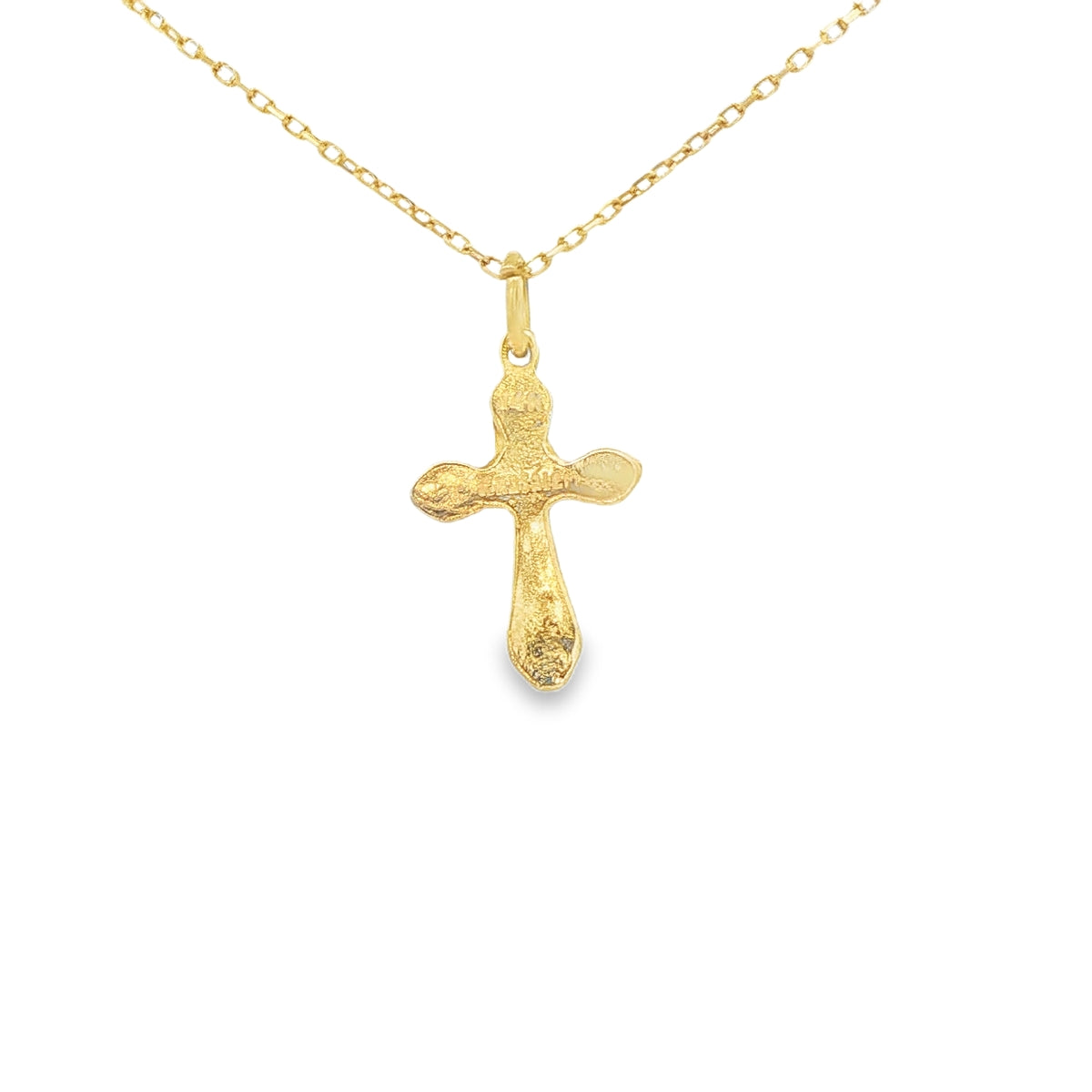 14 KARAT CHARM CROSS JESUS
