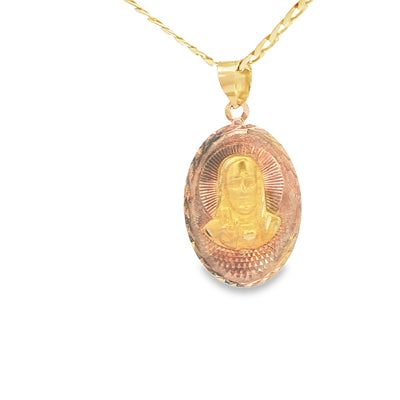 PENDANT 14K 2.6G JESUS GUADALUPE DC 2DOUBLE SIDE O