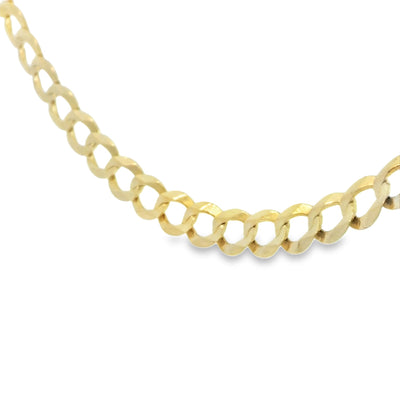 14K Cuban Italian Curb Chain